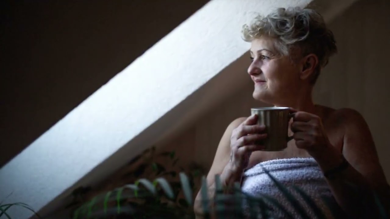 Still from the Stannah 2024 TV advert — Enjoy the Life Upstairs